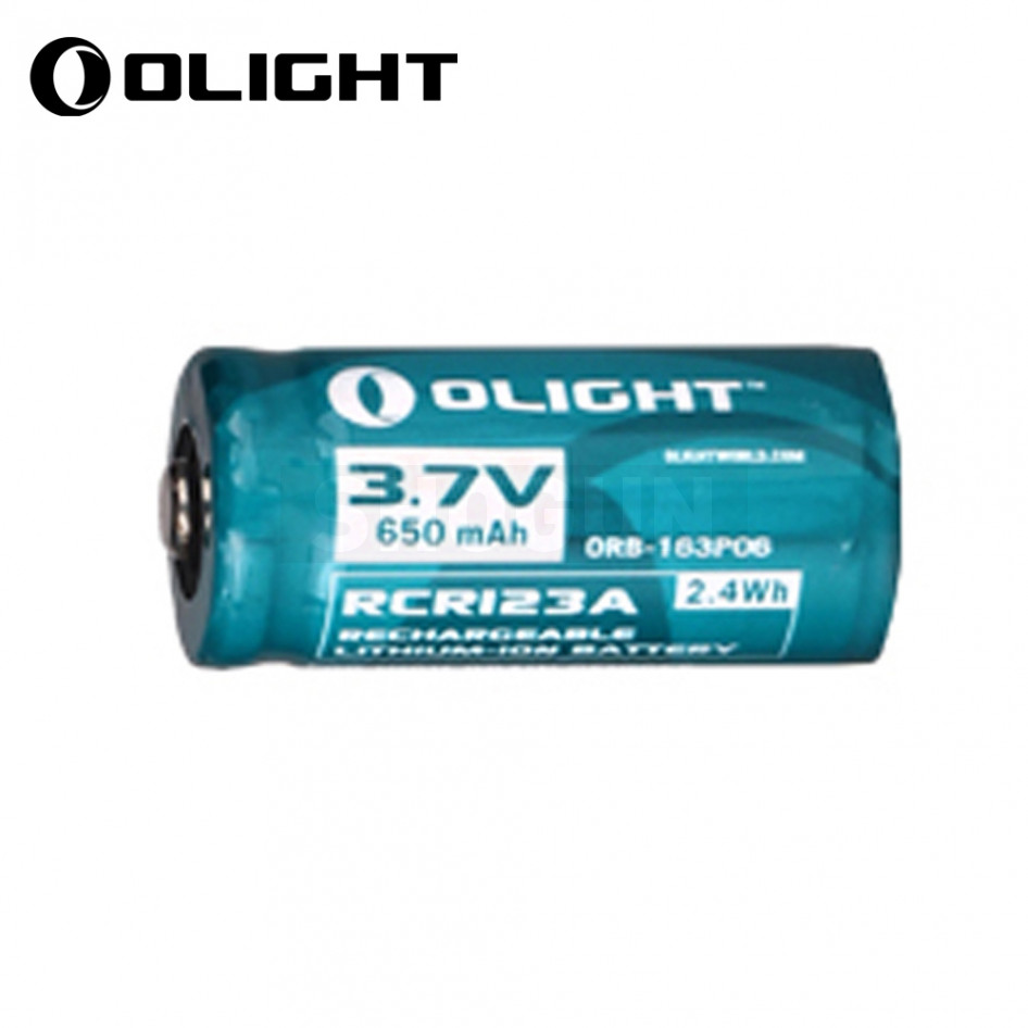 Kwalificatie Geniet Erge, ernstige Olight CR123A 650 mAh Oplaadbare Batterij