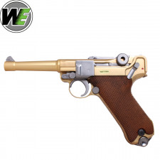 Luger P08 Full Metal Gold 4 inch | GBB | WE
