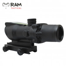 X ACOG Sight 4x32 | Green Fiber Optic | Black | RAM Optics®
