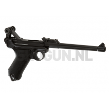 Luger P08 8 Inch Full Metal | Black | GBB | WE
