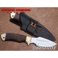 BushMate with leather sheath | 440C steel | Down Under Knives